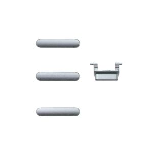 Hard Buttons (Power + Volume + Switch) for IP 8 Plus - Silver