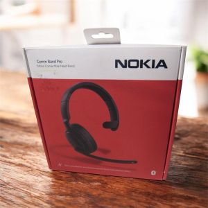 Nokia CB-301 Comm Band Pro 2-in-1 Convertible Wireless H.P. Headset-Black