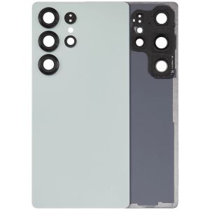Premium Back Cover Glass With Camera Lens For Samsung S25 Ultra  - Mint Green