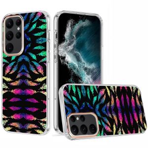 For Samsung S23 Ultra Creative Design Hybrid Cover Case - F