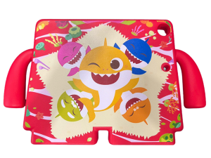 Baby Shark Stay Cool Case For iPad 7/8/9 (10.2) - Red - " Nickelodeon Authorized licensed product "