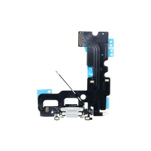 Aftermarket Plus Charging Port Flex Cable for IPHONE 7 - Silver