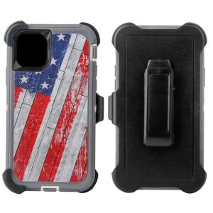 Defender Case For Iphone 13 Pro Max American Flag