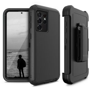 DEFENDER CASE FOR SAM S21 ULTRA BLACK