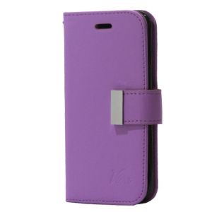 LEATHER WALLET CASE FOR Galaxy S20 PLUS PURPLE