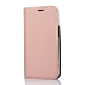 LEATHER WALLET CASE FOR IPHONE 12 MINI ROSE