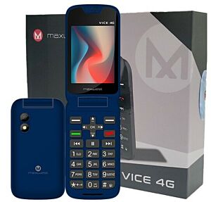 Maxwest Vice Lte 4G 2.8" Display 2Mp Camera (Box) No Verizon - Blue