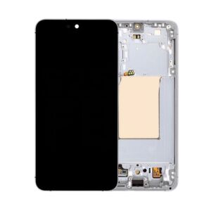 (AM Pro) OLED Assembly with Frame for Samsung S25 FE (120Hz) - White