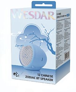 Bluetooth Speaker Blue Snake
