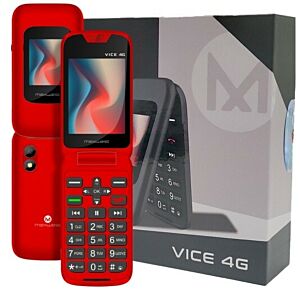 Maxwest Vice Lte 4G 2.8" Display 2Mp Camera (Box) No Verizon - Red