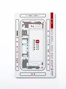 YCS Organizer / Screws Holder Tray for IP 11 / 11 Pro