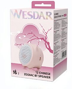 Bluetooth Speaker Pink Pig
