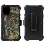 Defender Case For Apple iPhone 15- Camo Orange