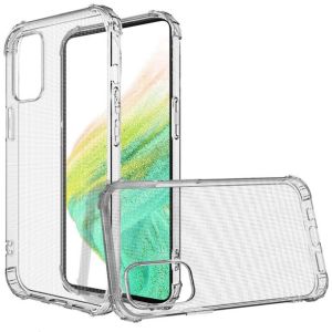 For Samsung A54 Simple Basic Minimalistic Transparent Clear Thick TPU Case Cover - Clear