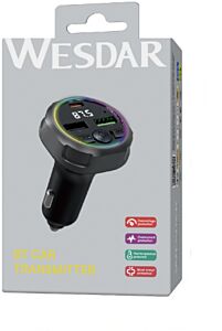 Wesdar Bluetooth Wireless FM Transmitter