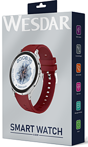 WESDAR Luxury Women's Smartwatch Sports Health Monitor Heart Rate,1.46" IPS Wireless Charging - Gold