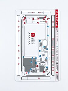 YCS Organizer / Screws Holder Tray for IP 14 Pro / 14 Pro Max
