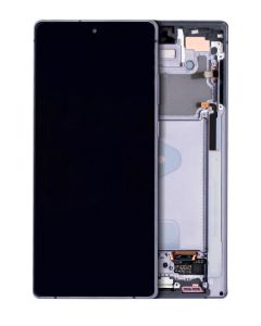 OLED Assembly with Frame for Galaxy Note 20 (MYSTIC GREEN) (Aftermarket)