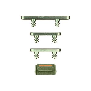 Hard Buttons (Power + Volume + Switch) for IP 12 Mini - Green