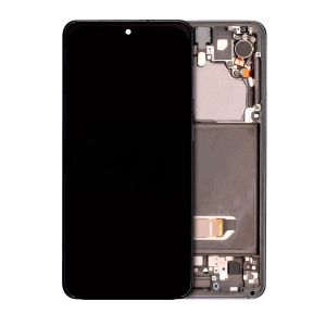 OLED Assembly With Frame For Samsung Galaxy S21 5G (Refurbished) (Phantom Gray)