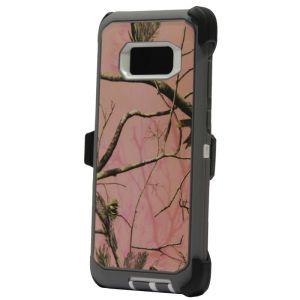 DEFENDER CASE FOR S8 CAMO PINK