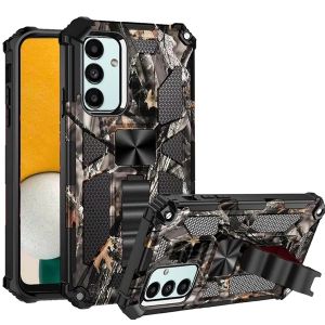 For Samsung Galaxy A13 5G Machine Design Magnetic Kickstand Case Cover - American Flag