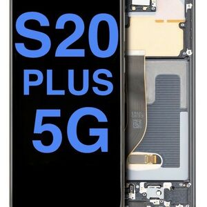 (AM Pro) OLED Assembly with Frame For Samsung S20 Plus - Aura Blue
