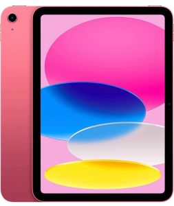 Pre-Owned iPad 10th Gen Cellular 64GB Pink (No Box)(AT&T)(Battery 100%)(C4)(F4)(Data Wiped)