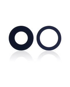 Back Camera Lens (Glass Only) With Adhesive Compatible For iPhone 11 (2 Piece Set) (10 Pack) (Aftermarket Plus)