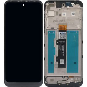 LCD Assembly With Frame For Moto G Power (XT2165/ 2022) - Black