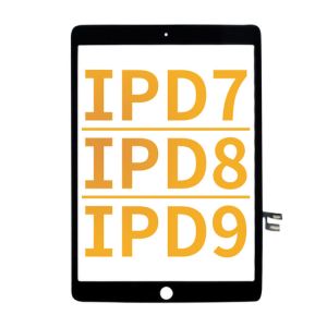 Premium Plus Digitizer For iPad 7 (2019) / iPad 8 (2020) / iPad 9 (2021) With Home Button - Black