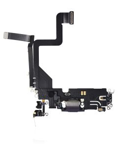 Premium Charging Port Flex Cable for iPhone 14 Pro - Deep Purple