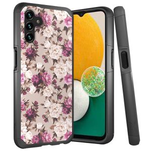For Samsung Galaxy A13 5G MetKase Original ShockProof Case Cover - Floral Bouquet