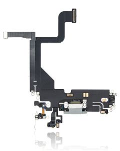 Premium Charging Port Flex Cable with Board for IPHONE 13 Pro - Silver