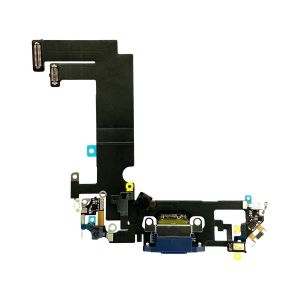 Aftermarket Plus Charging Port Flex Cable for IPHONE 12 Mini - Blue