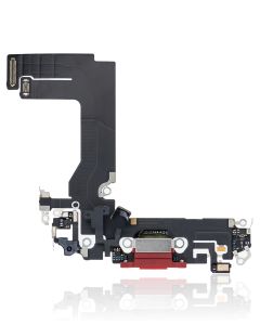 Premium Charging Port Flex Cable with Board for IPHONE 13 Mini - Red