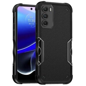 For Moto G Stylus 5g 2022 Exquisite Tough Shockproof Hybrid Case Cover - Black