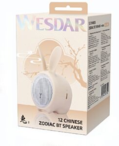 Bluetooth Speaker Beige Rabbit