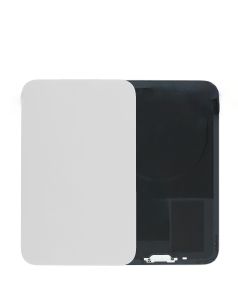 Back Glass With Steel Plate With MagSafe Magnet Pre-Installed Compatible For iPhone 17 Pro (White)