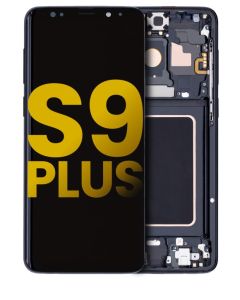Refurbished OLED Assembly with Frame for Samsung S9 Plus - Sunrise Gold