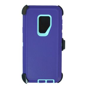 DEFENDER CASE FOR S9 PLUS PURPLE TEAL