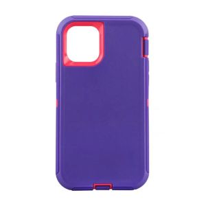 Defender Case For iPhone13 Pro - Purple (No Clip)