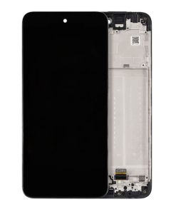 Premium LCD Assembly with Frame for Motorola G Play (XT2413-2 / 2024)- Black
