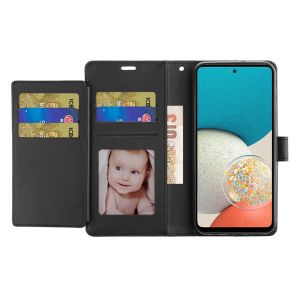 For Cricket Debut Smart Wallet ID Card Holder Case Cover - Black