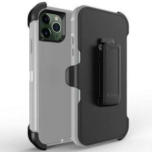 DEFENDER CASE FOR IPHONE 14 PRO GRAY