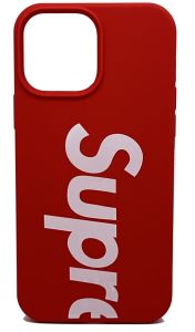 SILICONE CASE FOR IPHONE 14 PLUS RED