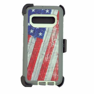 DEFENDER CASE FOR S10 AMERICAN FLAG
