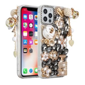 Diamond Case For iPhone 14PRO- Black DB