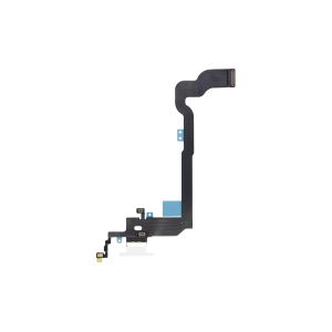 Aftermarket Plus Charging Port Flex Cable for IPHONE X - Silver