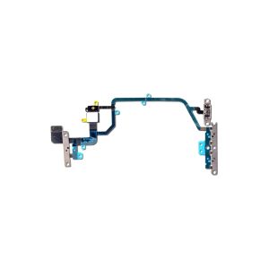 Premium Power Button and Volume Button Flex Cable with Microphone for IP XR